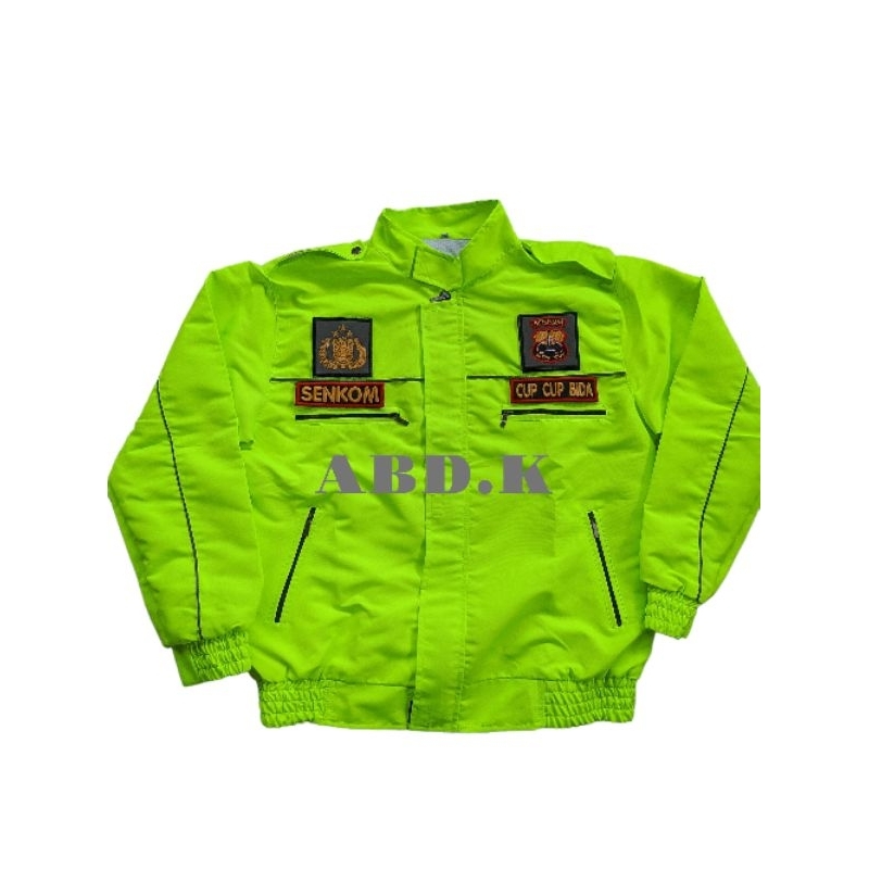 JAKET SENKOM TERBARU/JAKET FULL STABILO/MODEL POLANTAS