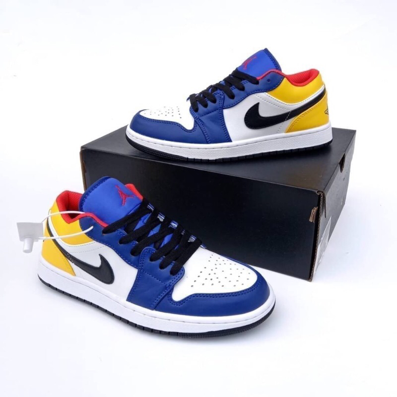 Nike Air Jordan 1 Low Deep Royal Blue Laser Orange