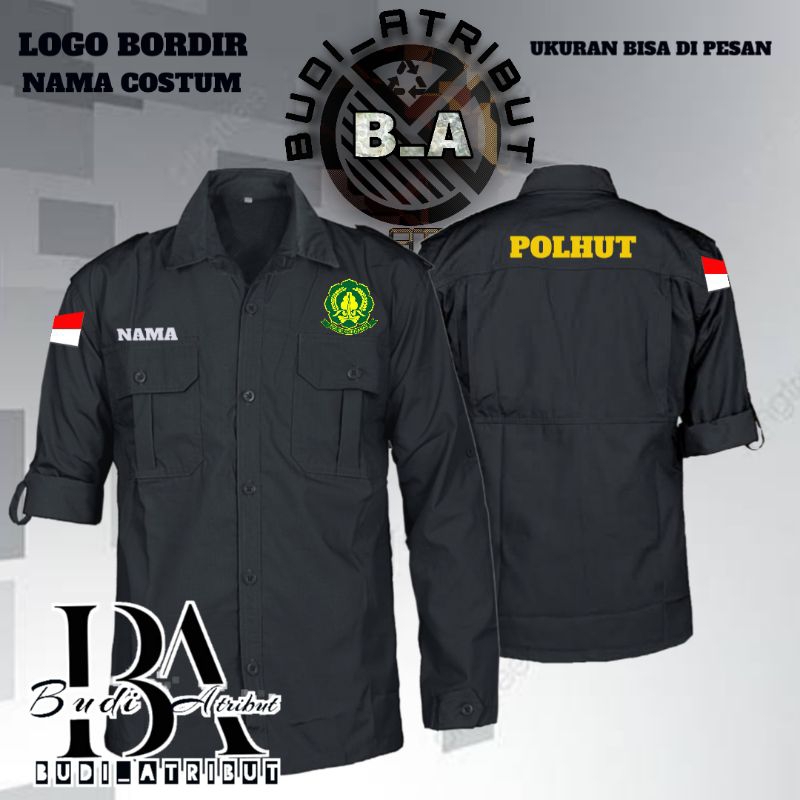 kemeja pdl polhut baju kemeja polhut