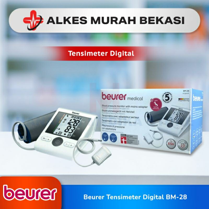 Beurer BM 28 Tensimeter Digital Include Adaptor