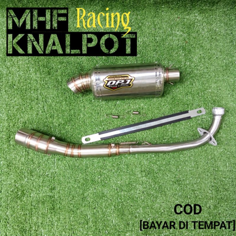 Knalpot DPJ/Knalpot Tri Oval DPJ/Knalpot Jupiter/Knalpot Vega/Knalpot Blade Dll