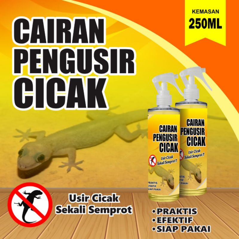 Cairan Pengusir CICAK Ampuh kemasan Spray Trigger 250 ml