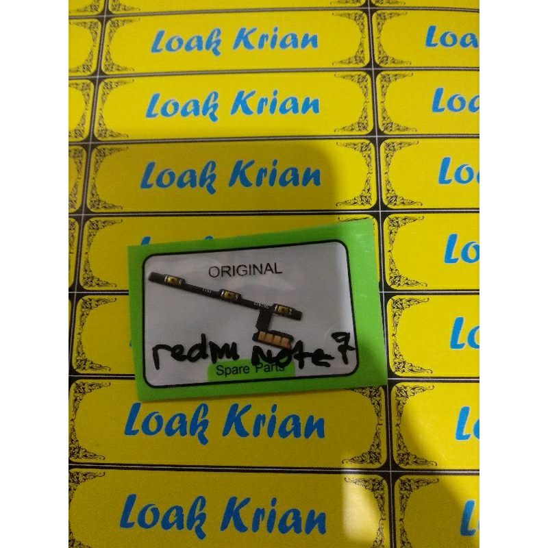 flexible on off volume redmi note 7