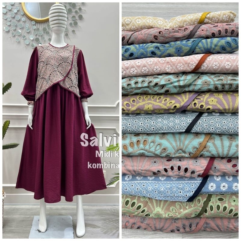SALVINA MIDI DRESS h