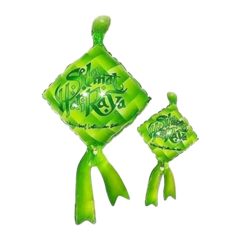 Balon Foil Ketupat Lebaran Idul Fitri