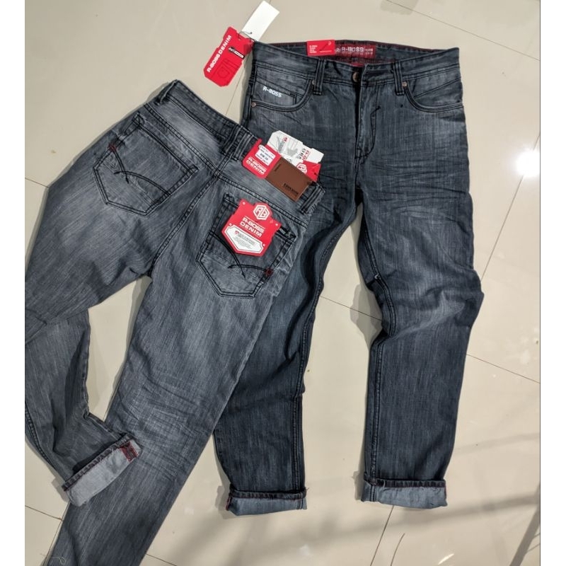 CELANA PRIA JEANS CORPUESHITAM PANJANG NON STRET SLIMFIT JEANS CELANA PANJANG JEANS ORIGINAL HUGO