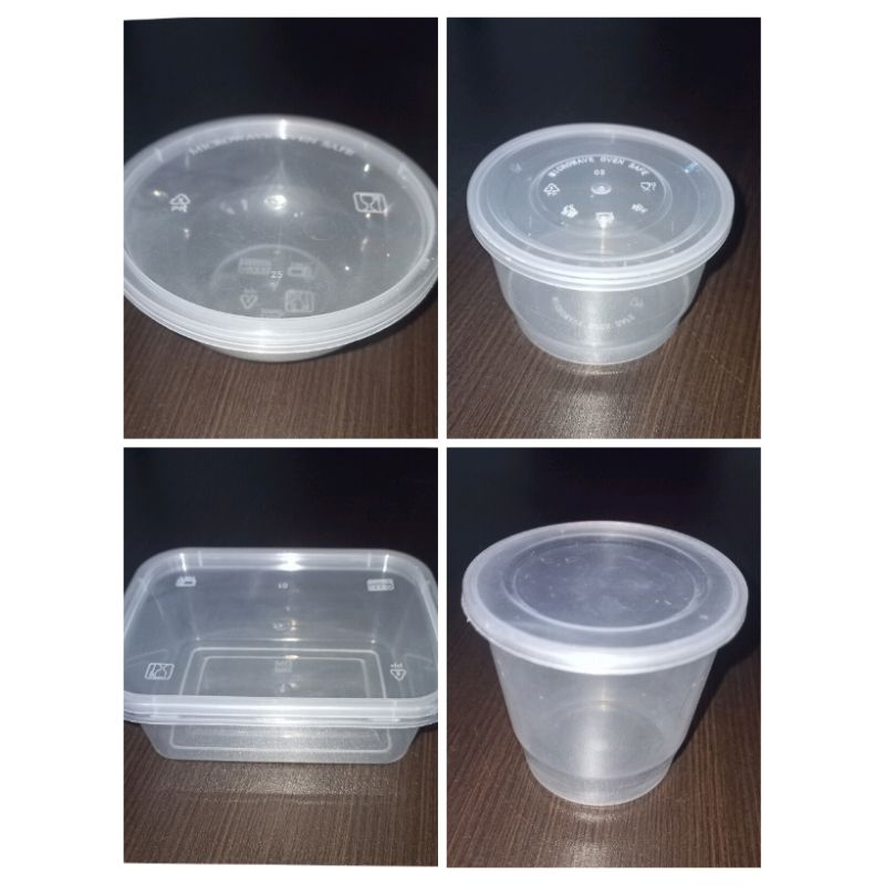 Cup plastik 100ml, 150ml, 200ml (kotak dan bulat)/TERMURAH/BERKUALITAS