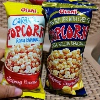 [PROMO] OISHI POPCORN KARAMEL COKLAT MINI / SNACK ULTAH