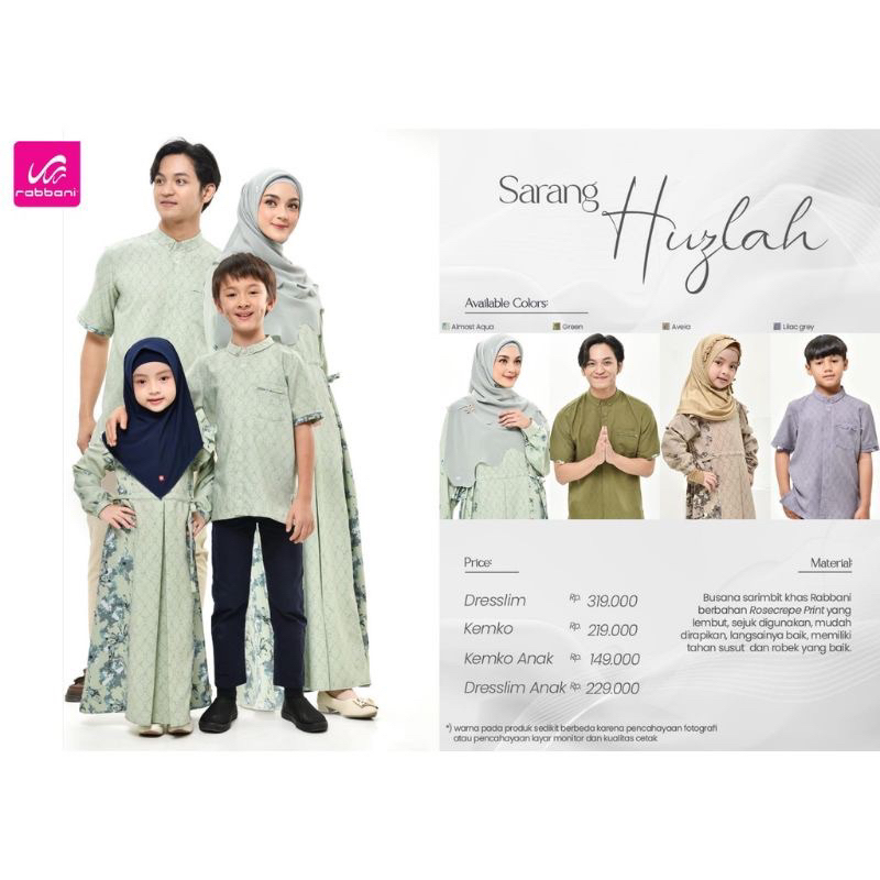 Dresslim Couple Sarang Huzlah Rabbani