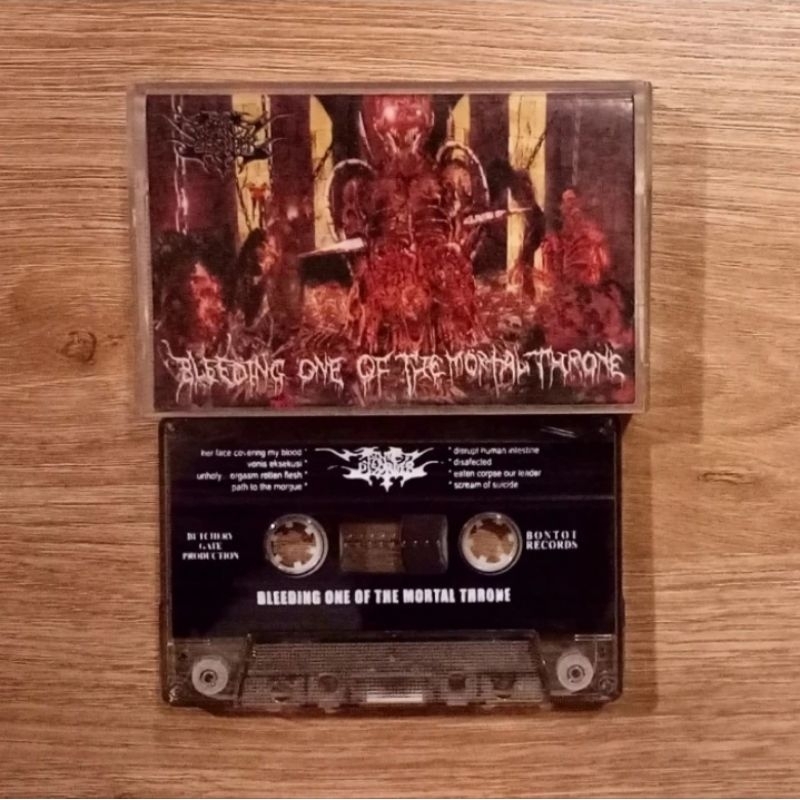 USED Panic Disorder - Bleeding One Of The Mortal Throne  (Kaset Tape Pita)