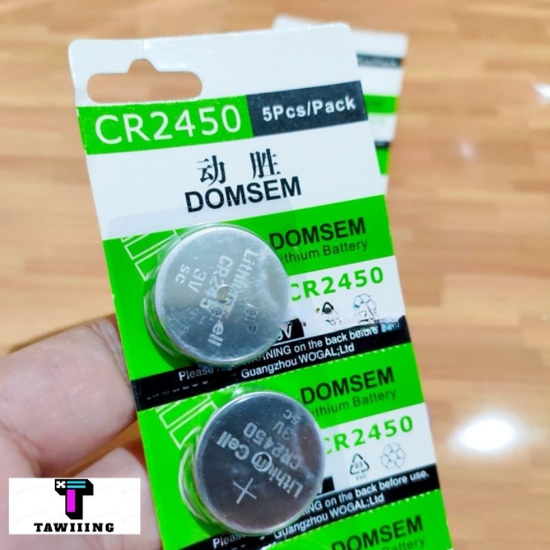 BATERAI CR2450 , CR 2450 , BATEREI COIN 2450