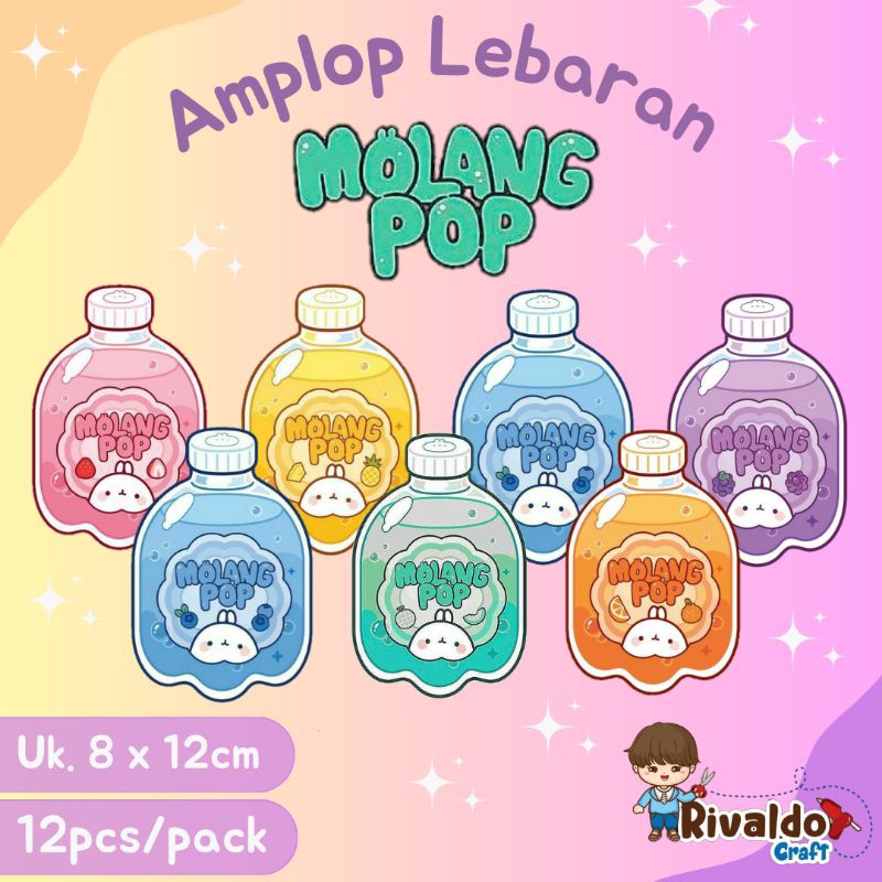 

Amplop Lebaran karakter Molang Pop