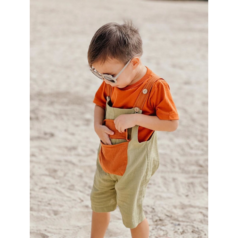 RACHIDKIDS / OVERALL SET ANAK / GAMMI OVERALL SET