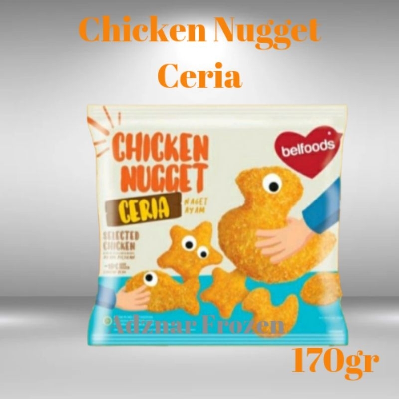 

Belfoods Chicken Nugget Ceria naget 170g