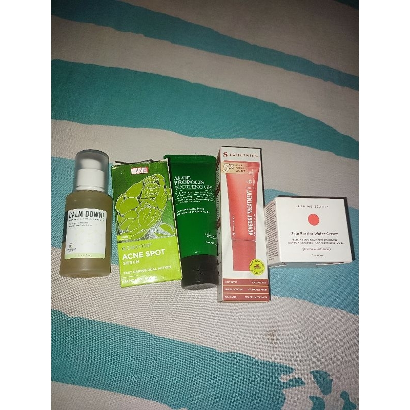 PRELOVED SKINCARE ORIGINAL TERMURAH SOMETHINC AZARINE DEAR ME BEAUTY