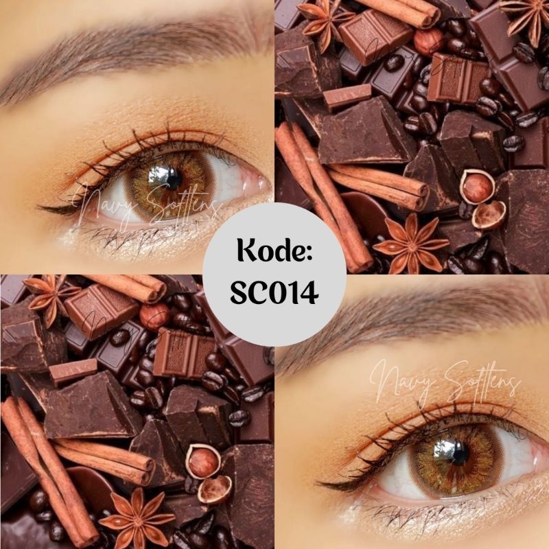 SC014 / Softlens Brown / Softlens Brown Natural / Softlens Cantik / Softlens Free Case / Softlens Free Air 60ml / Betel Blonde