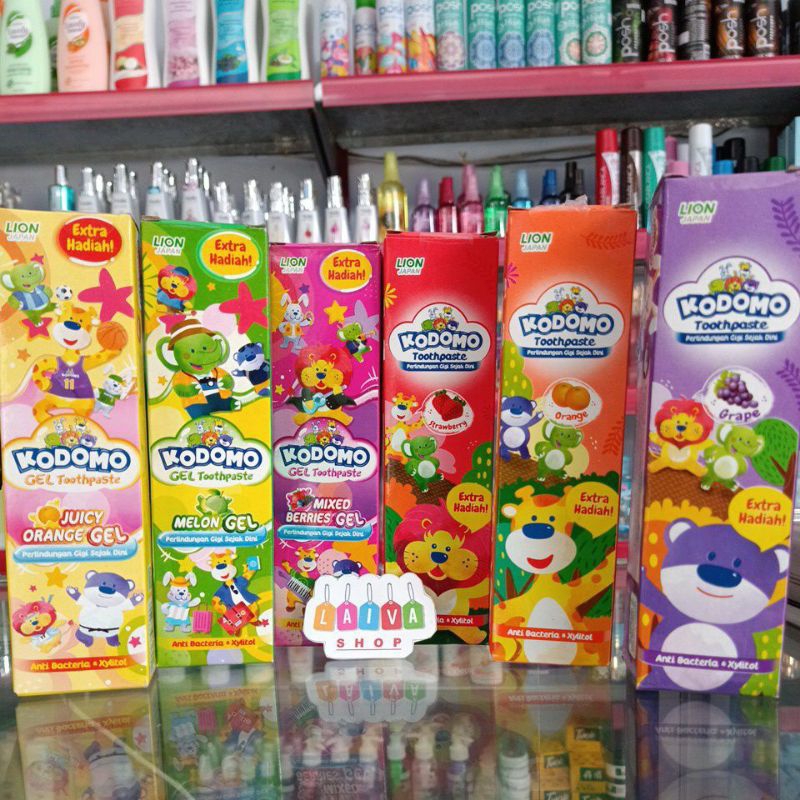 Kodomo Gel Toothpaste 45gram pasta gigi anak