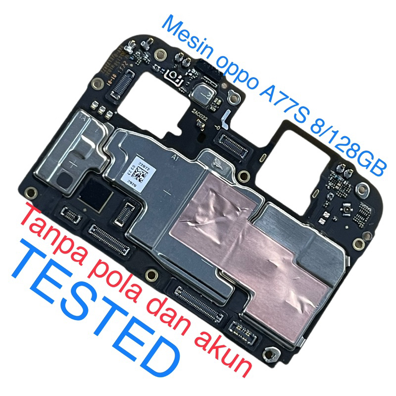 motherboard mesin oppo A77S CPH2473 normal tested