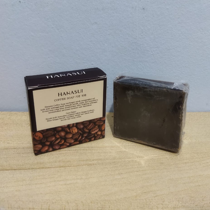 Hanasui Coffee Soap With Scrub 60gr Original