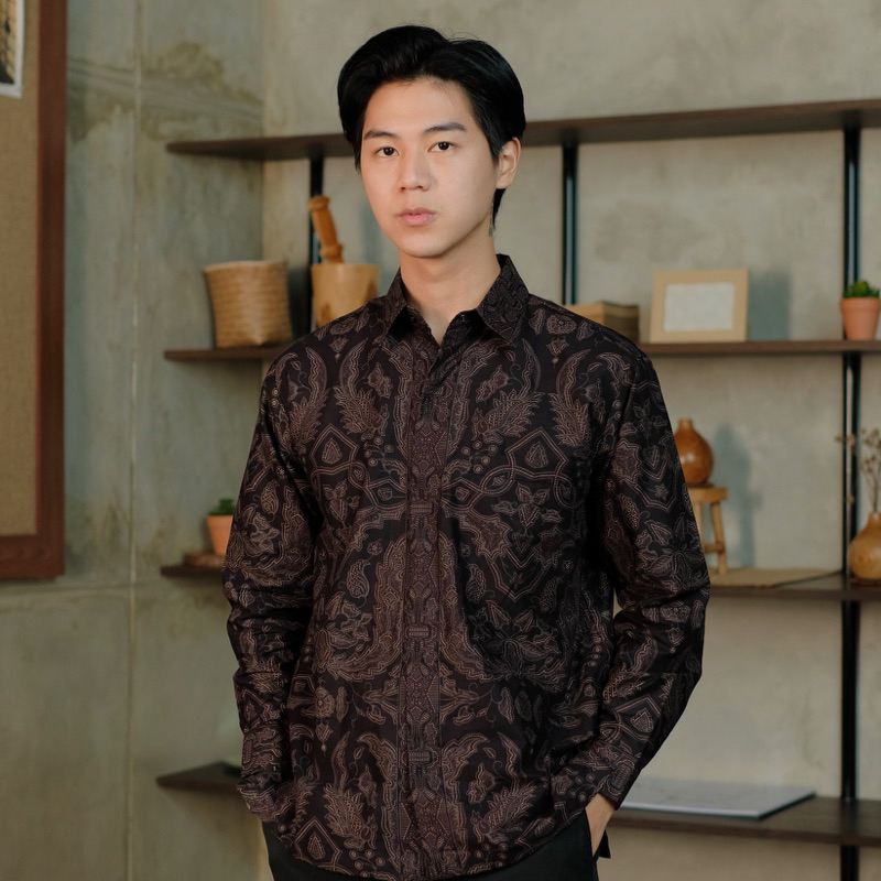 Batik Ayman - RAJENDRA | Kemeja Batik Pria Katun Solo Halus