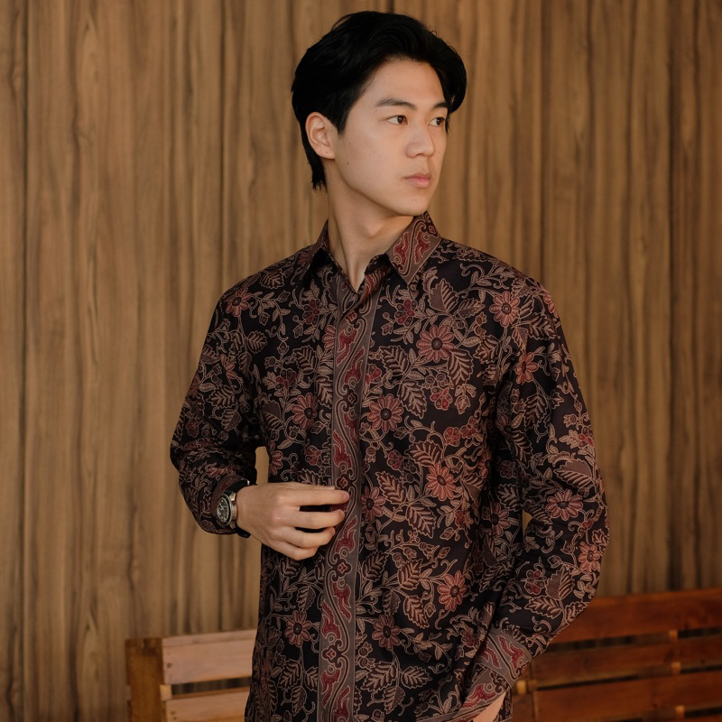 Batik Ayman - BASKARA | Kemeja Batik Pria Katun Solo Halus