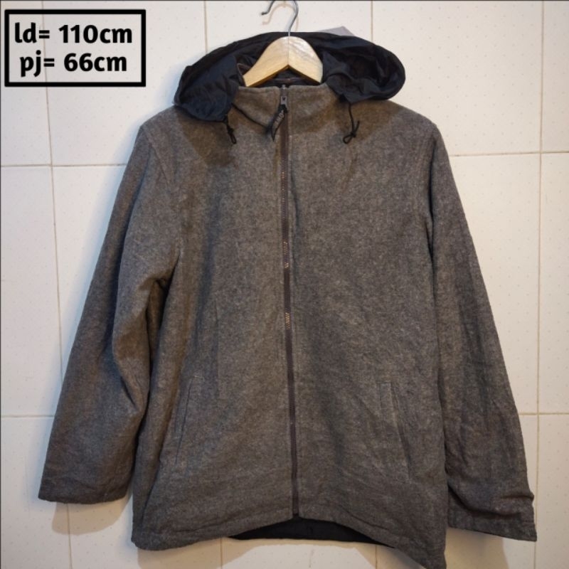 DOWNBURST preloved branded jaket pria wanita cewek cowok thrift pl bekas second jacket parasut outdo