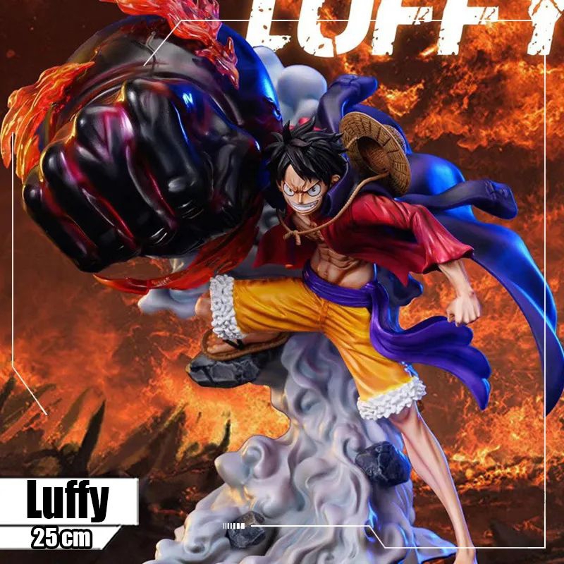 Action Figure One Piece Monkey D Luffy Gear 3 Elephant Gun