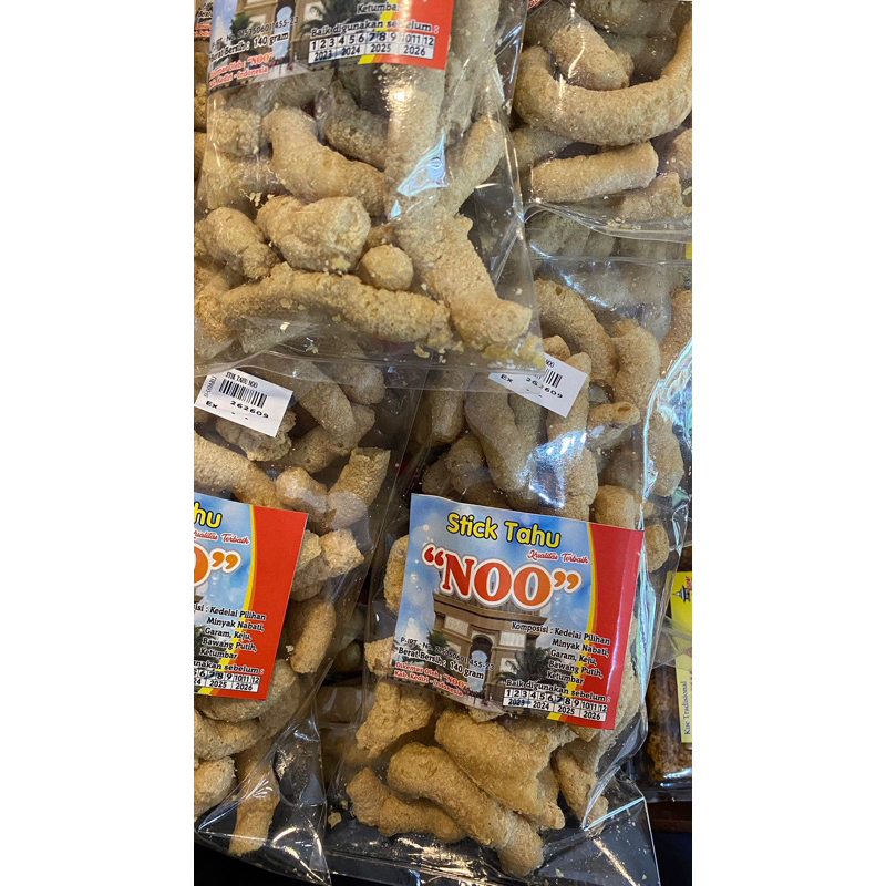 

Kerupuk/Krupuk/Stick/Stik Tahu “NOO”