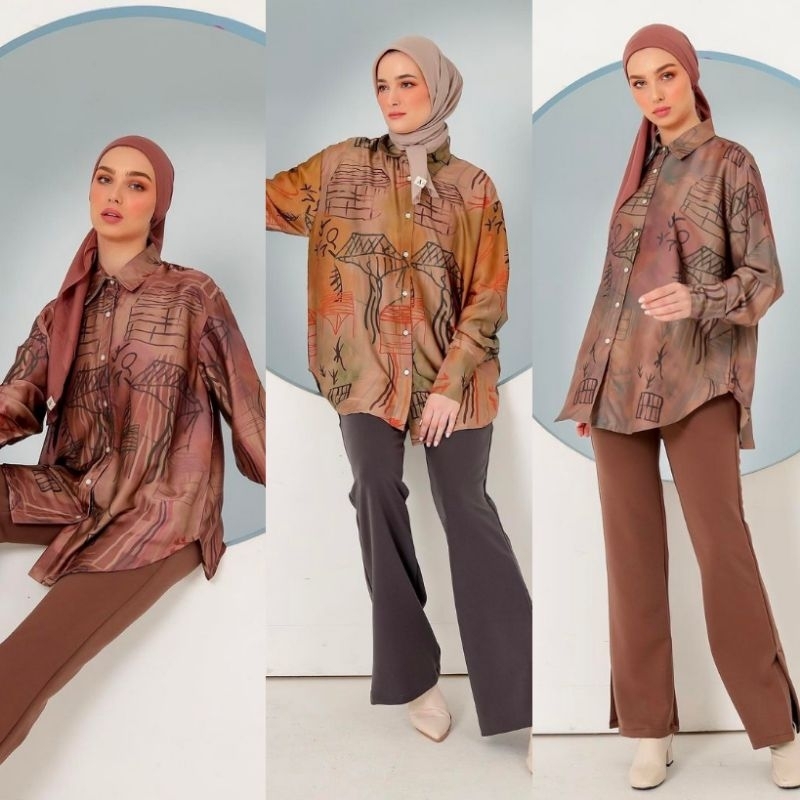 Dior Silk Shirt by Arakleider (Arascarf)