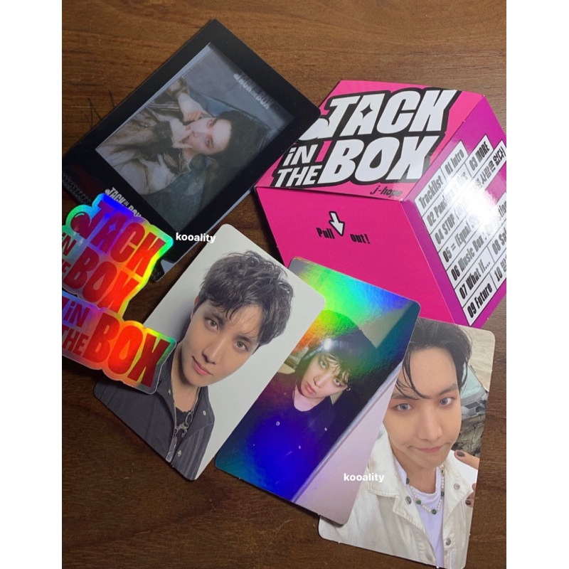 ALBUM JHOPE JACK IN THE BOX OFFICIAL
