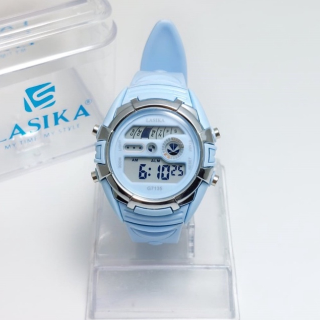 [FREE BOX] Jam Tangan Anak Digital Rubber Watch Premium | Jam Tangan Anak TK SD 7135