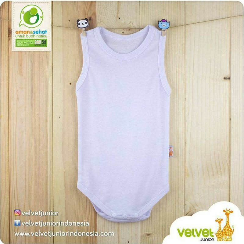 Velvet Junior Singlet Kaos Dalam Jumper Bayi / Anak