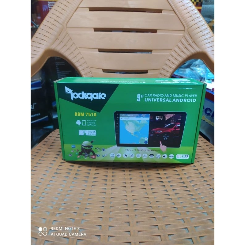 Doubledin android ROCKGATE seri RGM-7510 9inch