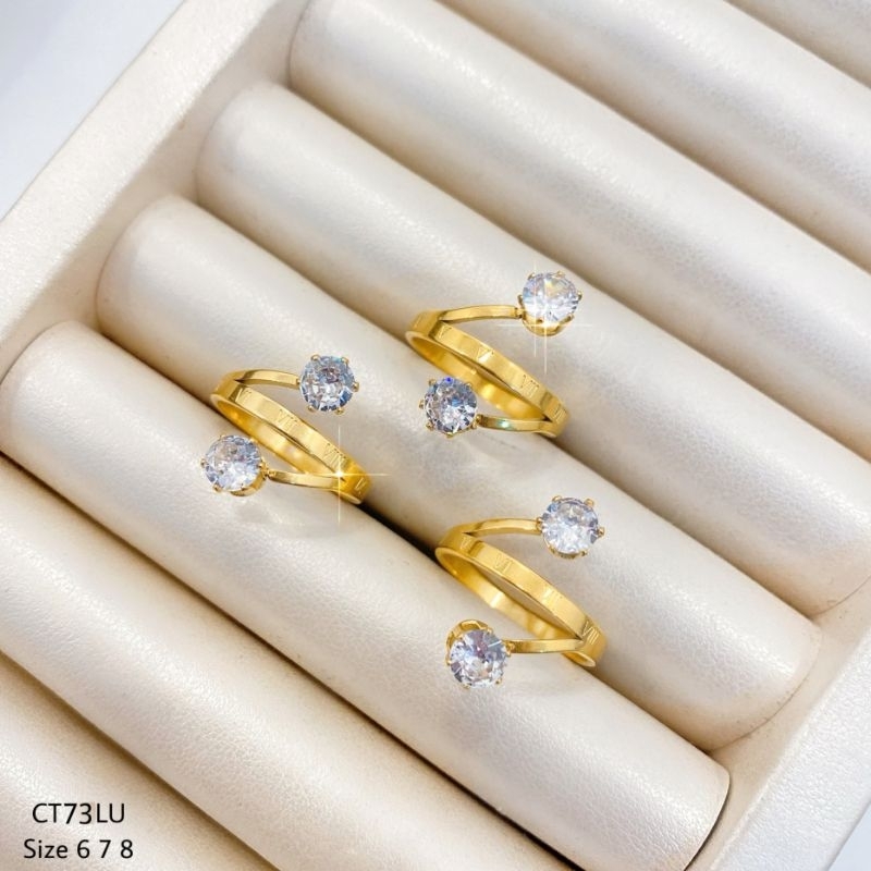 Cincin Titanium Wanita CT73 LU