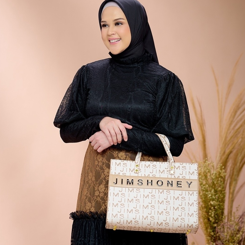 Jims Honey Queen Bag JH X Cut Meyriska Tas Kuliah Kerja Totebag Wanita Kekinian