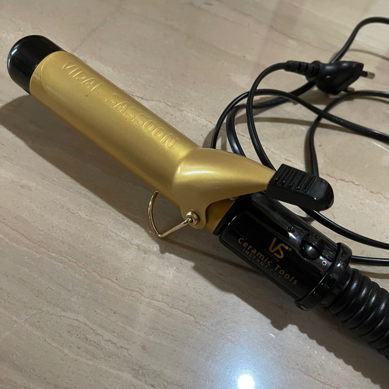 CATOK RAMBUT CURL VIDAL SASSOON 32MM INSTANT HEAT IRON | catok rambut curly