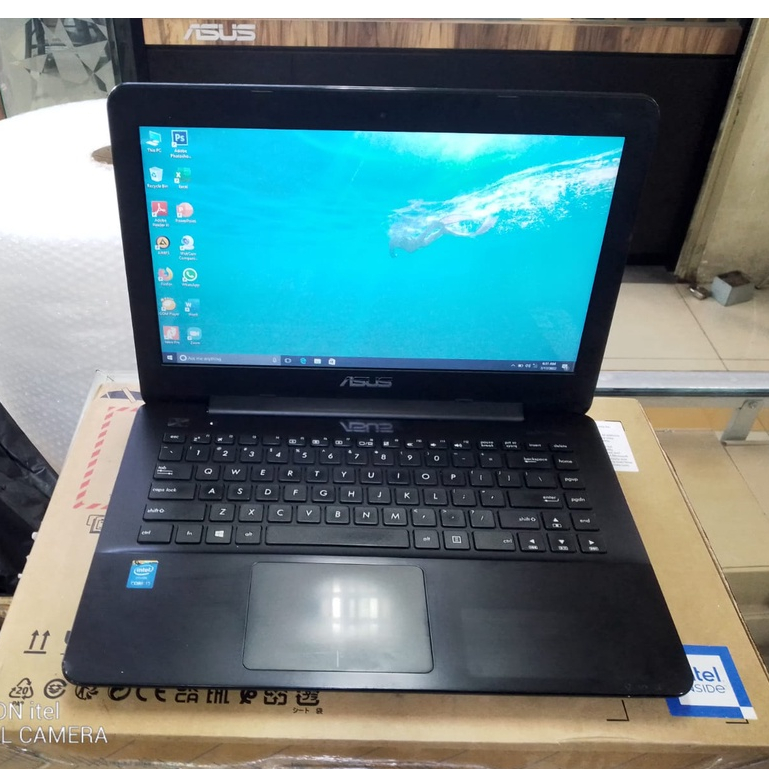 LAPTOP Leptop SECOND SEKEN Asus core I3 RAM 4GB HDD 500GB 14 inc  murah siap pakai