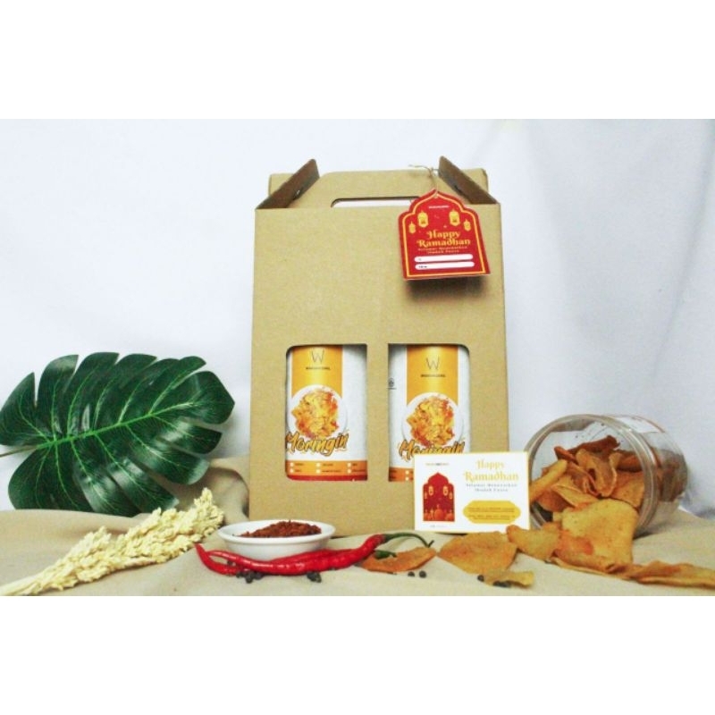 

Warungemil Hampers Moringin - Moringat 250gr (2pcs) - Cimol Kering Renyah