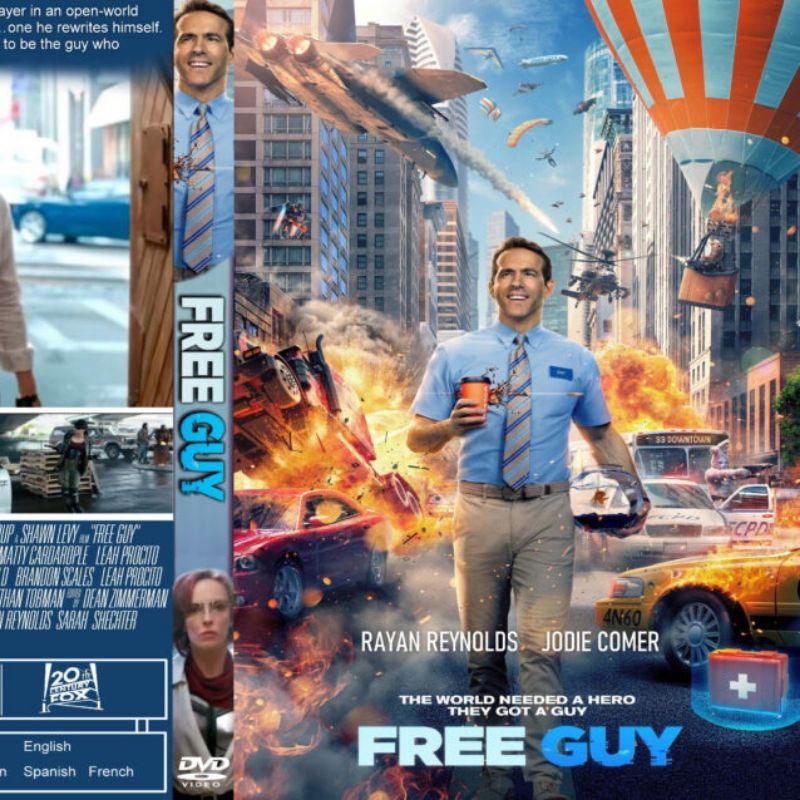 KASET FILM FREE GUY - KASET VIDEO FILM ACTION COMEDY TERBARU