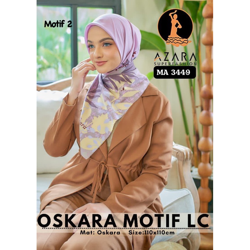 [PART 1] HIJAB SEGIEMPAT OSKARA MOTI LC (MA 3449)