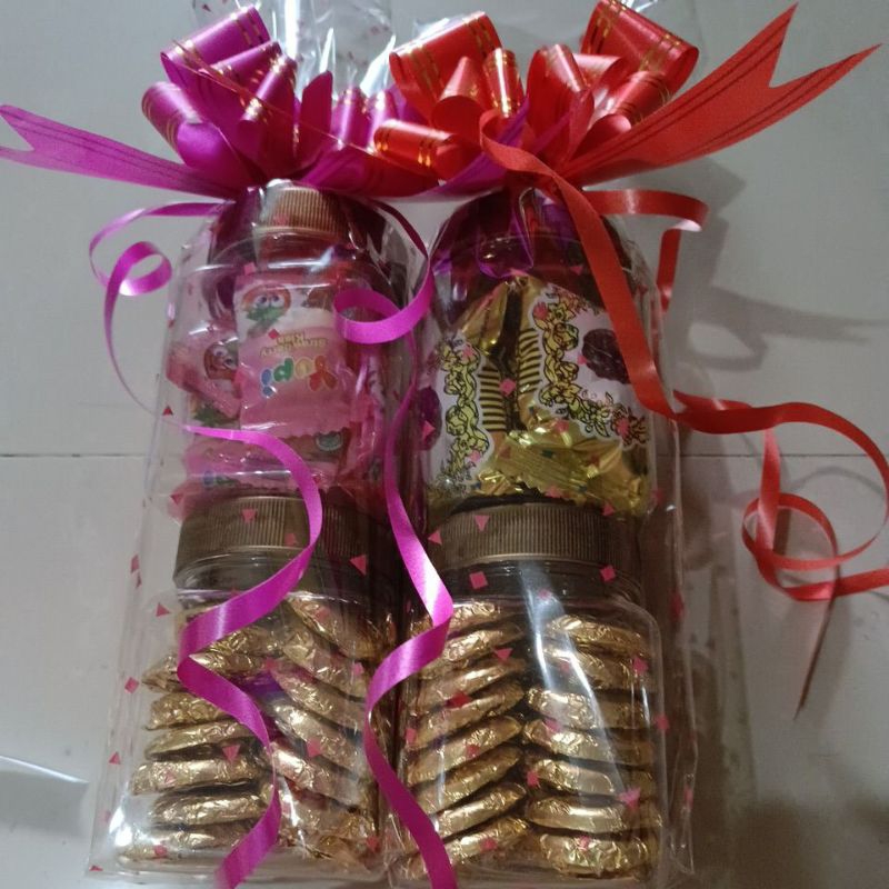 Parcel Lebaran Coklat hemat 3 toples free custom ucapan