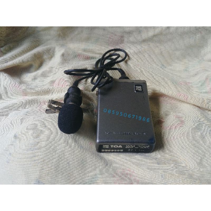 Microphone Wireless TOA WM-300E made in Japan