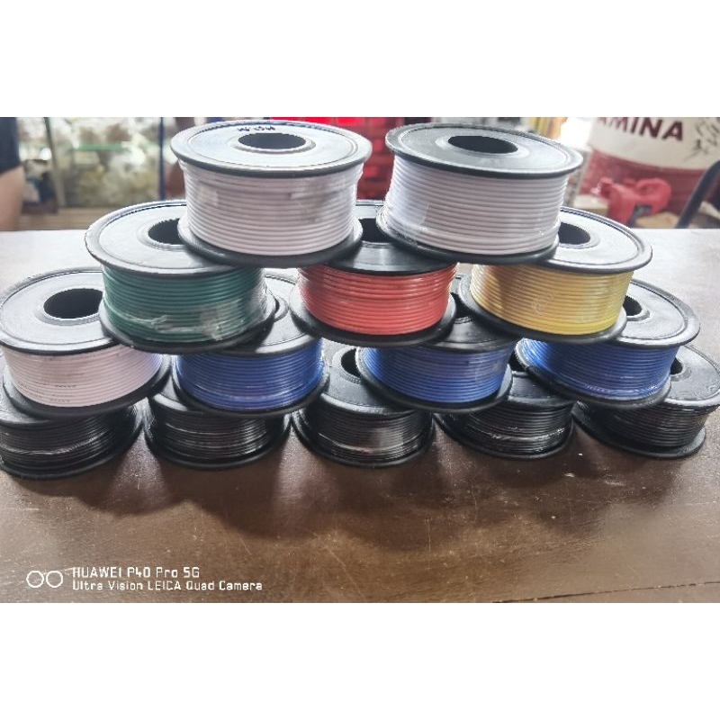 kabel awg 24 serabut putih