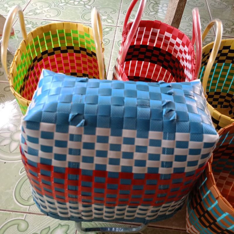 tas anyaman unik lebih Kuat dan tebal
