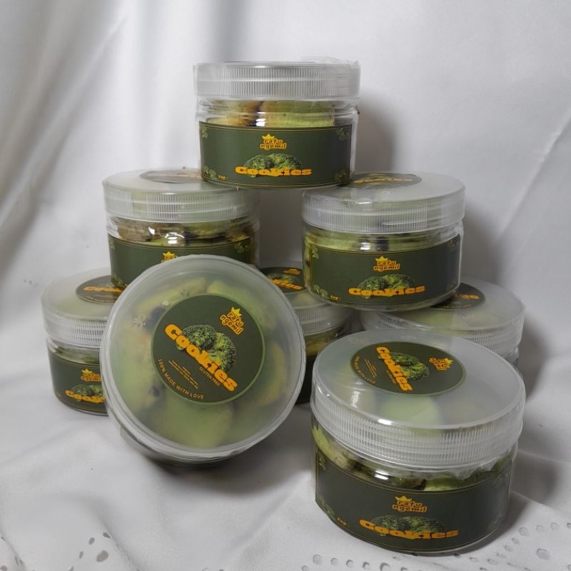 

cookies brokoli dengan brokoli segar 125gr