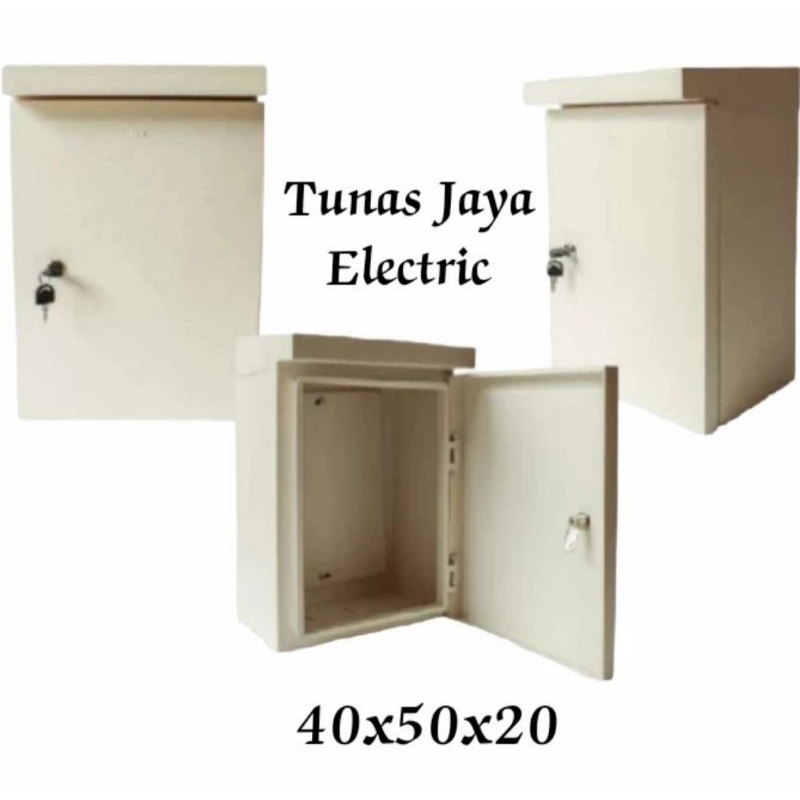 Box Panel Listrik 40x60x20 Model Topi (Kunci Putar)