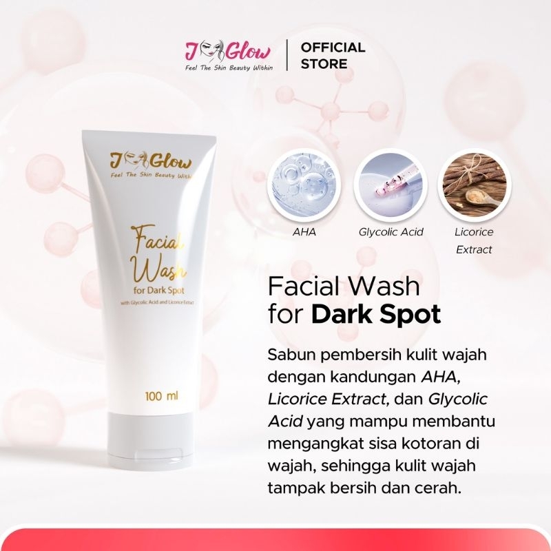 Jglow Skincare Paket Spot Whitening 4in1