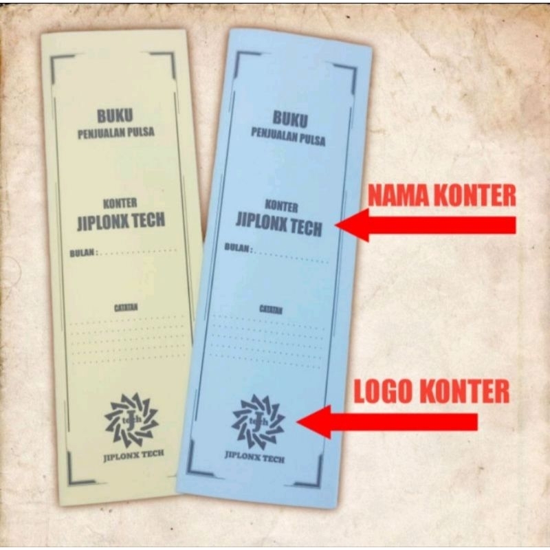 

Buku Penjualan Transaksi Pulsa dll