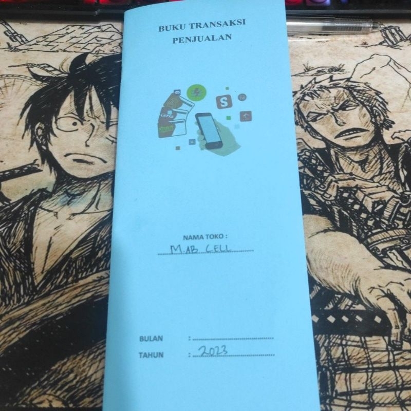 

Buku Penjualan Transaksi Pulsa dll