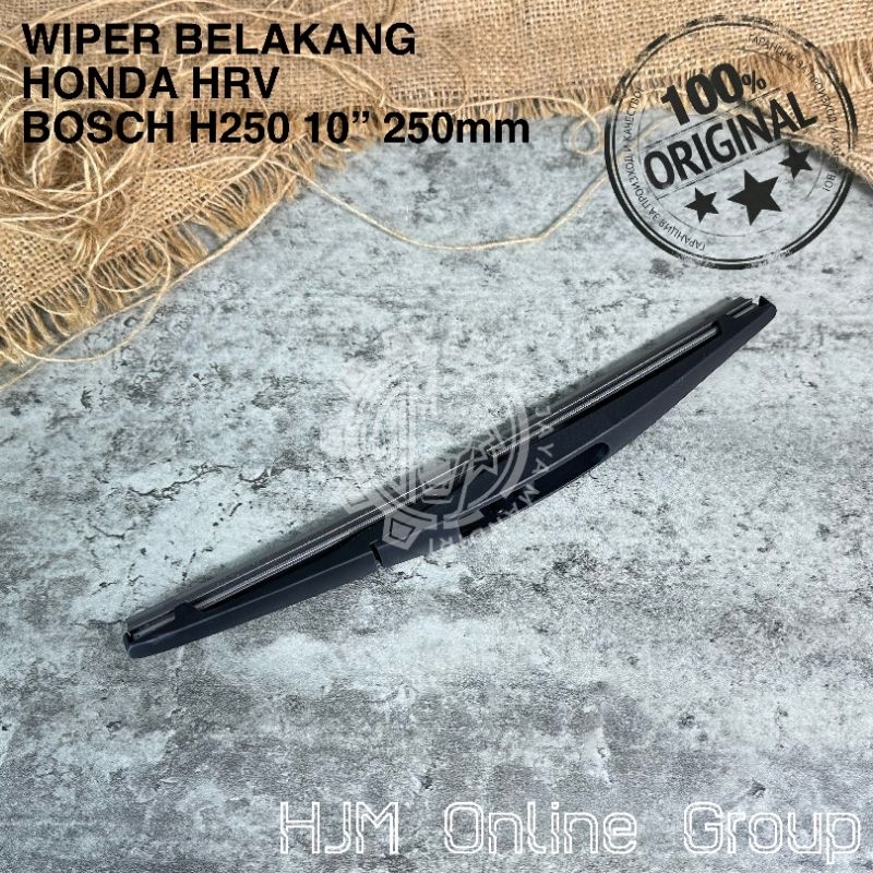 WIPER BELAKANG BOSCH H250 H 250 HRV PAJERO SPORT NEW SWIFT 10&quot; 250mm